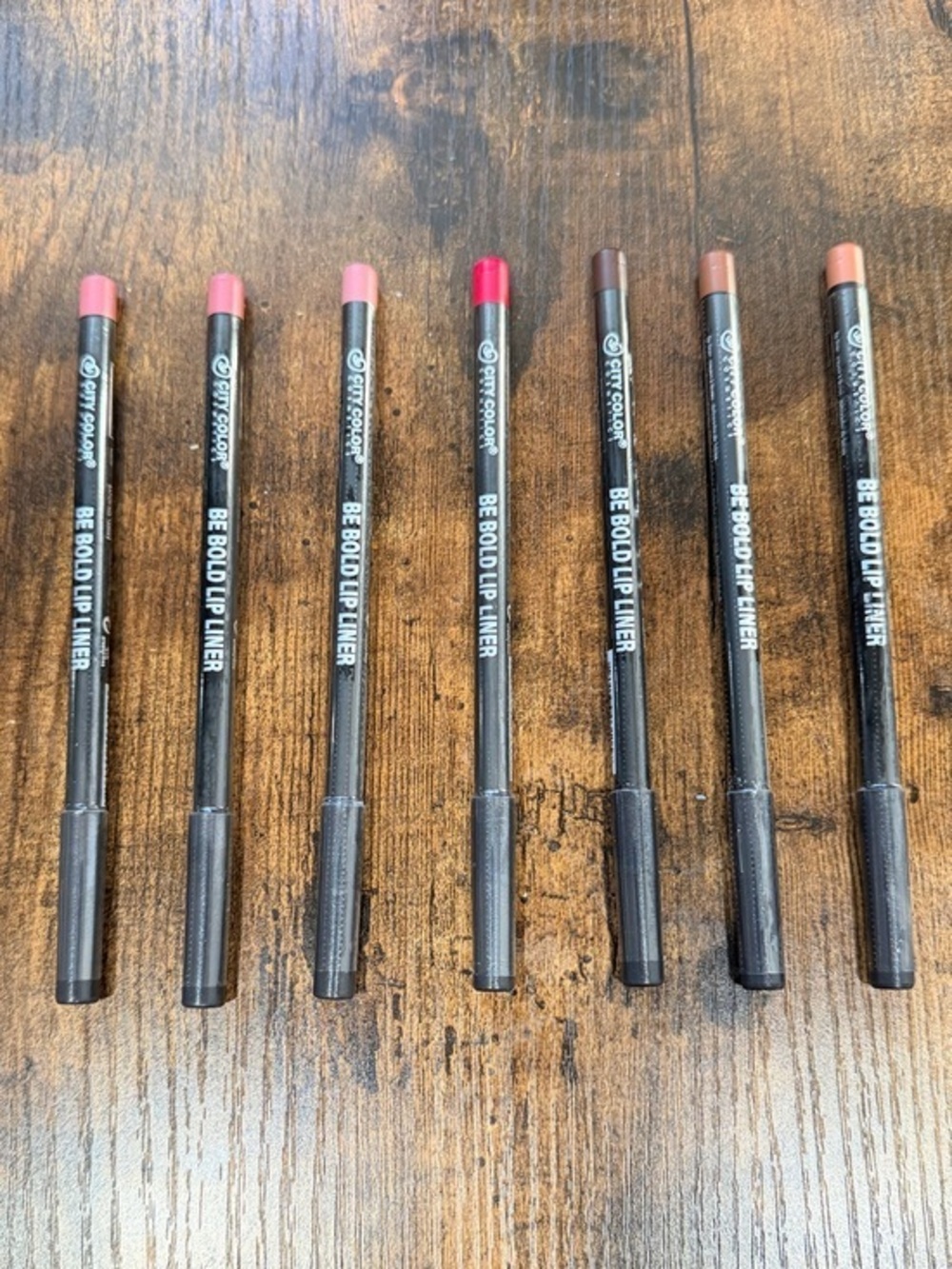 City Color Lip Liner Set of 7
